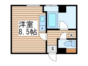 シンエイ第8東船橋マンションの物件間取画像